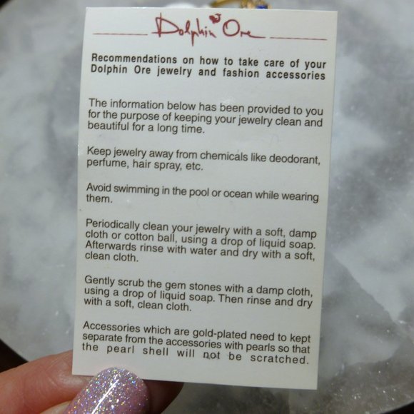 18k Yellow gold electroplated Coral Designer Dolphin Ore Ring - Picture 14 of 14